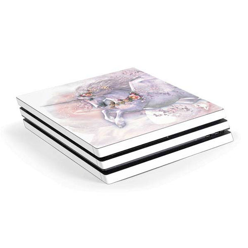 Spring Flight Unicorn by Laurie Prindle PlayStation PS4 Skins